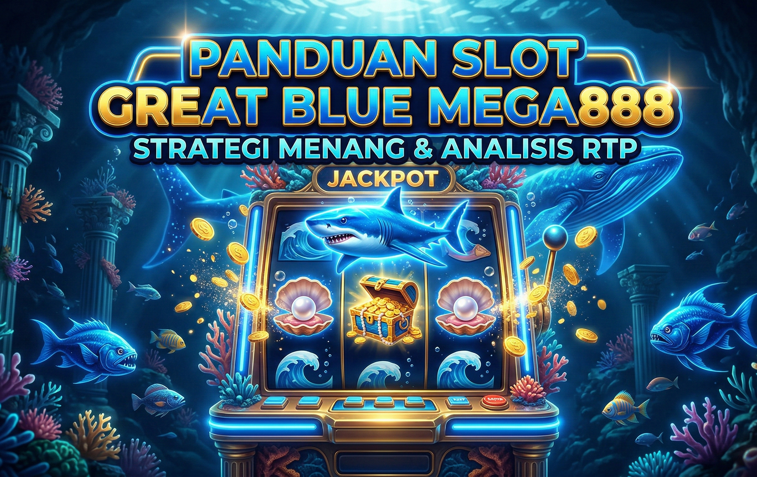 Great Blue Mega888 Slot Gameplay